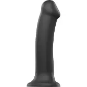 Strap-On-Me Semi-Realistische Dildo met zuignap - zwart - maat S