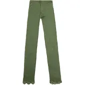Joha - Women's Leggings 70/30 - Merino-ondergoed XL, olijfgroen