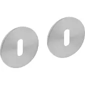 Intersteel Magneetrozet met sleutelgat verdekt 55x3mm - RVS