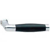 Intersteel Deurkruk Ton 222 - chroom mat/ebbenhout