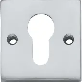 Intersteel | Rozet profielcilindergat | Vierkant | Groot | Chroom Mat