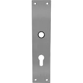 Intersteel renovatieschild rechthoekig 250x55x2mm profielcilindergat 72mm - RVS
