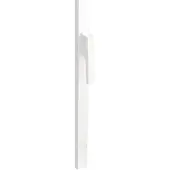 Intersteel | Raamespagnolet niet afsluitbaar | Rechts 1500mm | RAL 9010 | Wit