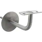 P & E P+E Leuninghouder rond ø58mm hol zadel rvs geborsteld