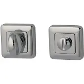 Hardbrass WC-badkamersluiting Qbe 8mm - chroom