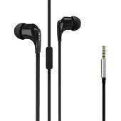 Vivanco Talk 4 mobiele hoofdtelefoon Binaural In-ear Black Wired