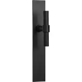 Formani ONE PBT15P236SFC Deurkruk op schild mat zwart