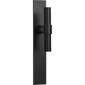Formani ONE PBT20XLP236SFC Deurkruk op schild mat zwart