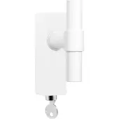 Formani ONE PBT20-DKLOCK draaikiepgarnituur wit - afsluitbaar