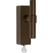 Formani ONE PBT15-DKLOCK draaikiepgarnituur brons - afsluitbaar