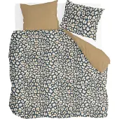 Byrklund Dekbedovertrekken Lazy Leopard Okergeel Katoen-240 x 200 / 220 cm | Lits-Jumeaux