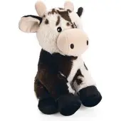 Beeztees Hondenspeelgoed Koe Mina Beige/bruin 25 X 19 X 18 Cm