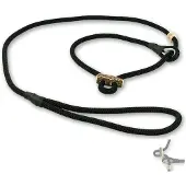 Mystique moxon jachtlijn met Dubbele Stop 8 mm - 180 cm Zwart