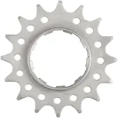 Reverse Components Single Speed Rondsel Extra Sterk, zilver 17T 2024 Tandwielen