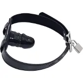 Toyz4Lovers - Penis Gag met Realistische Mini Dildo - Ballgag - Gag - BDSM Toys