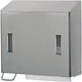 SanTRAL Combinatiedispenser zeep- & handdoekdispenser