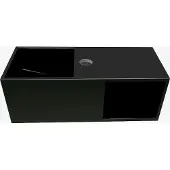 Mueller Viggo fontein solid surface 54x20x20cm mat zwart