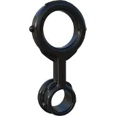 Pipedream - C-Ringz - Ironman Duo-Ring - Black