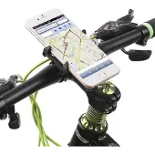 GUB G86 Telefoonhouder fiets - Verstelbaar - Universeel - Aluminium - Zwart