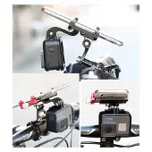 GUB G99 Universele Telefoonhouder Fiets Stuurpen met GoPro Mount Rood