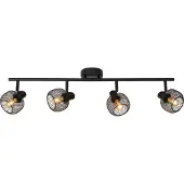 Lucide Maren - opbouwspot 4L - 76 x 17 x 15 cm - Zwart
