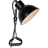 Lucide MOYS - Klemlamp - 1xE27 - Zwart