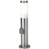 Brilliant 43693/82 Chorus Staande buitenlamp Spaarlamp E27 10 W RVS