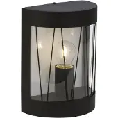 Brilliant Reed Wandlamp Buiten - E27 - IP44 - Zwart