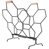 PT Living Tijdschriftenhouder Honeycomb Matt Black