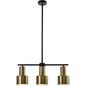 LumenXL Moderne hanglamp Rome 3-lichts in goud