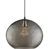 LumenXL Design hanglamp met ovaal smoke glas – Palermo