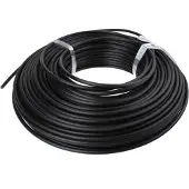 Slurf buitenkabel versnelling 5 mm 50 meter zwart
