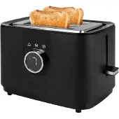 Princess Broodrooster – 2 Sleuven – LED Display – Zwarte RVS Behuizing – Moments Breakfast Serie – 142360