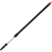 Vikan Transport Steel 297152C - Telescoopsteel 1060-1600 mm - Waterdoorvoer en Gardena aansluiting