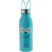 Aladdin drinkbeker Zoo uil junior 430 ml 19,8 cm RVS groen
