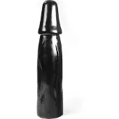 Dark Crystal XXL Anaal Dildo 33 x 8,5 cm - zwart