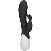 Heat Flame - Rechargeable Heating G-Spot Rabbit Vibrator - Zwart