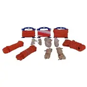 Chr. Muller Touw Polypropyleentouw 6mm 3Strengs Oranje 20m