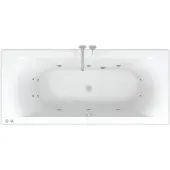 Riho Lima Easypool 3.1 Whirlpool Inbouwbad 180x80cm - Pneumatisch - Acryl - Baden, Whirlpool Baden - 8714148615829