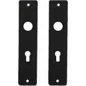 Ami Kortschild 180x41 PC55 - alu/zwart