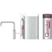 Quooker Cube Classic Fusion square RVS met Combi+ reservoir