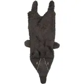 Timboo Knuffeldoekje Wolf - Graphit