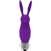 Latetobed - Hopye Rabbit Vibrating Bullet Silicone Purple