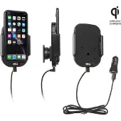 Brodit houder geschikt voor Apple iPhone XR / 11 QI wireless houder met 12V USB plug