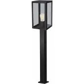 LumenXL Industriële RVS staande buitenlamp Giovanni - zwart