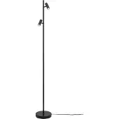 Nordlux Omari-vloerlamp-dimbaar-zwart