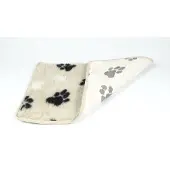 Hundos Vetbed - Met Voetprint - Beige / Grijs