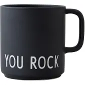 Design Letters lievelingsbeker met oor 25 cl You rock
