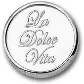 Mi Moneda MON-DOL-01-XS Dolce Vita Silver munt XS