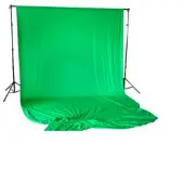 Bresser BR-D23 Support 240X300cm + Achtergronddoek 300x400cm chromakey groen